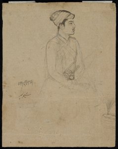 Seated nobleman